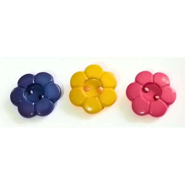 Botones Florcita 13Mm.